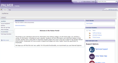 Desktop Screenshot of portal.palmer.edu